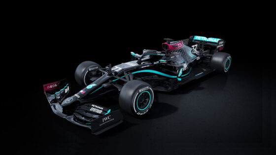 Mercedes-AMG Petronas All Black Livery F1 2020