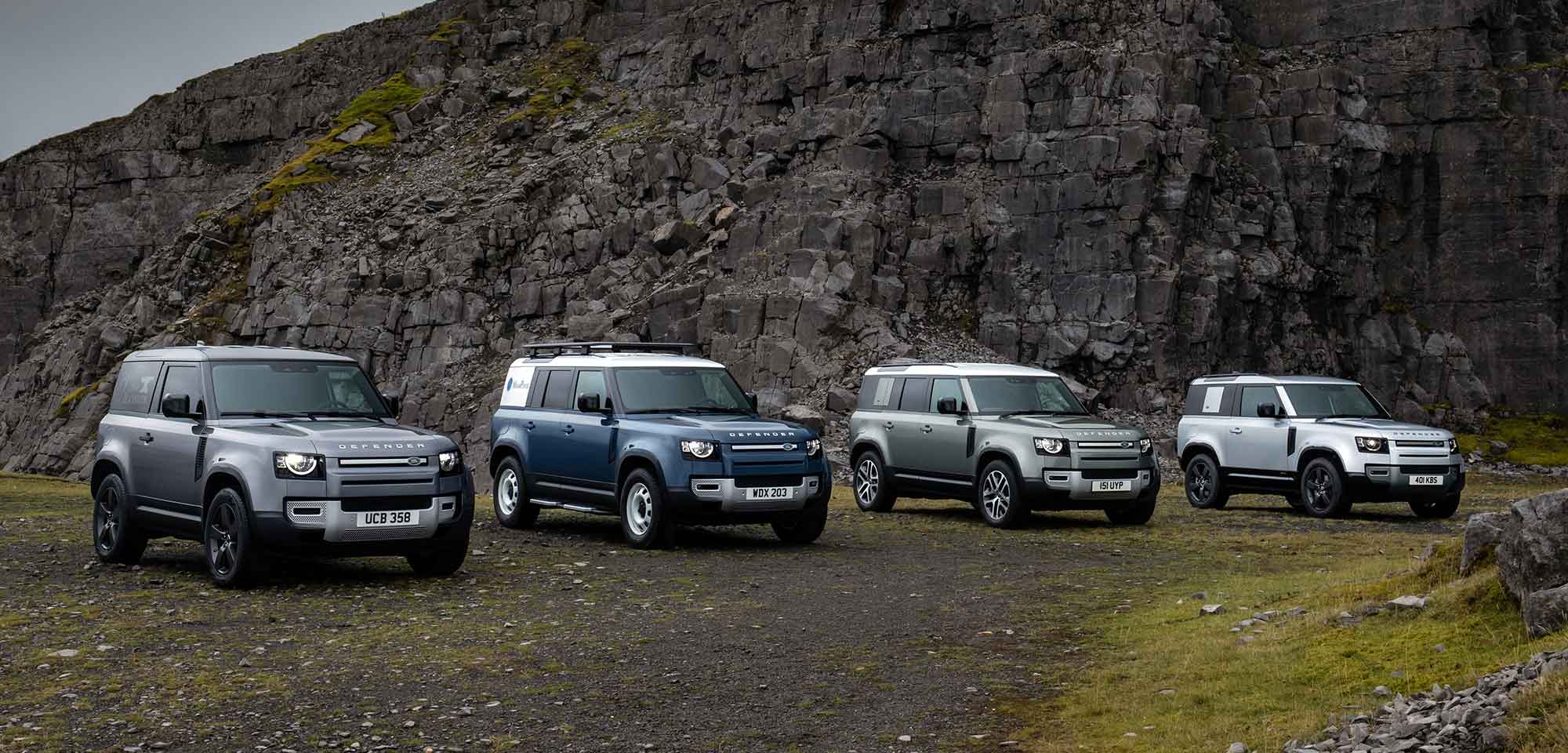 New Land Rover Defender family